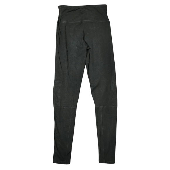 Yummie compression leggings Rebel Trapunto Stitch Leggings Moto style black S - Picture 2 of 5